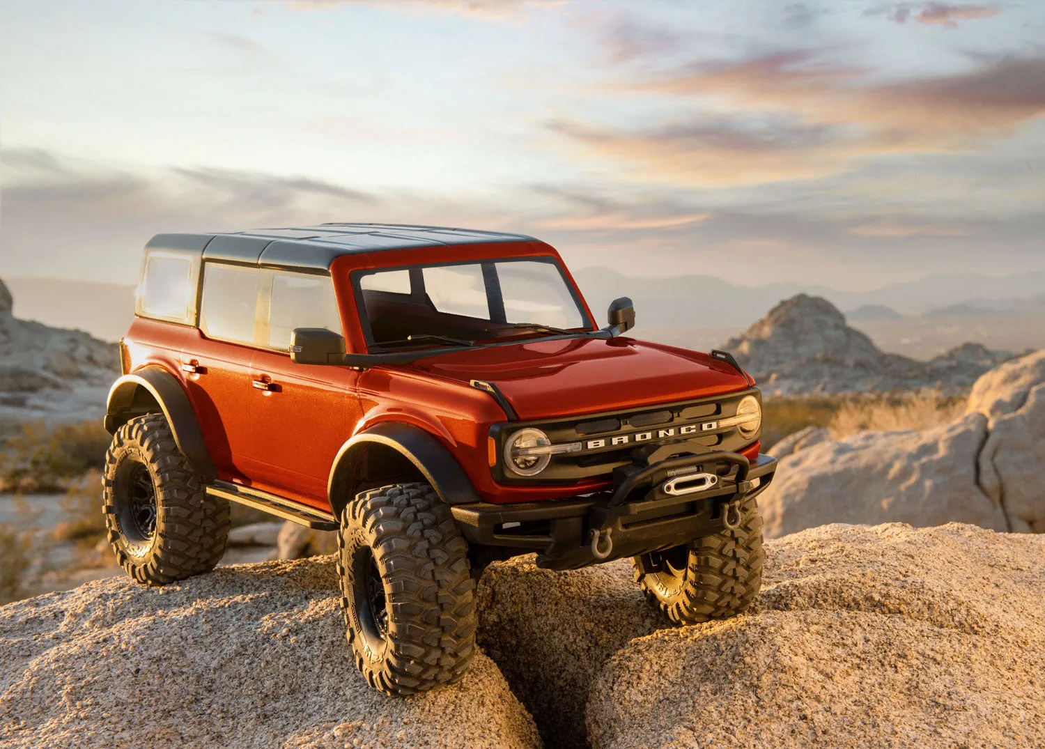 92076-4 TRX-4 2021 Ford Bronco 1/10 Scale Trail Crawler Red