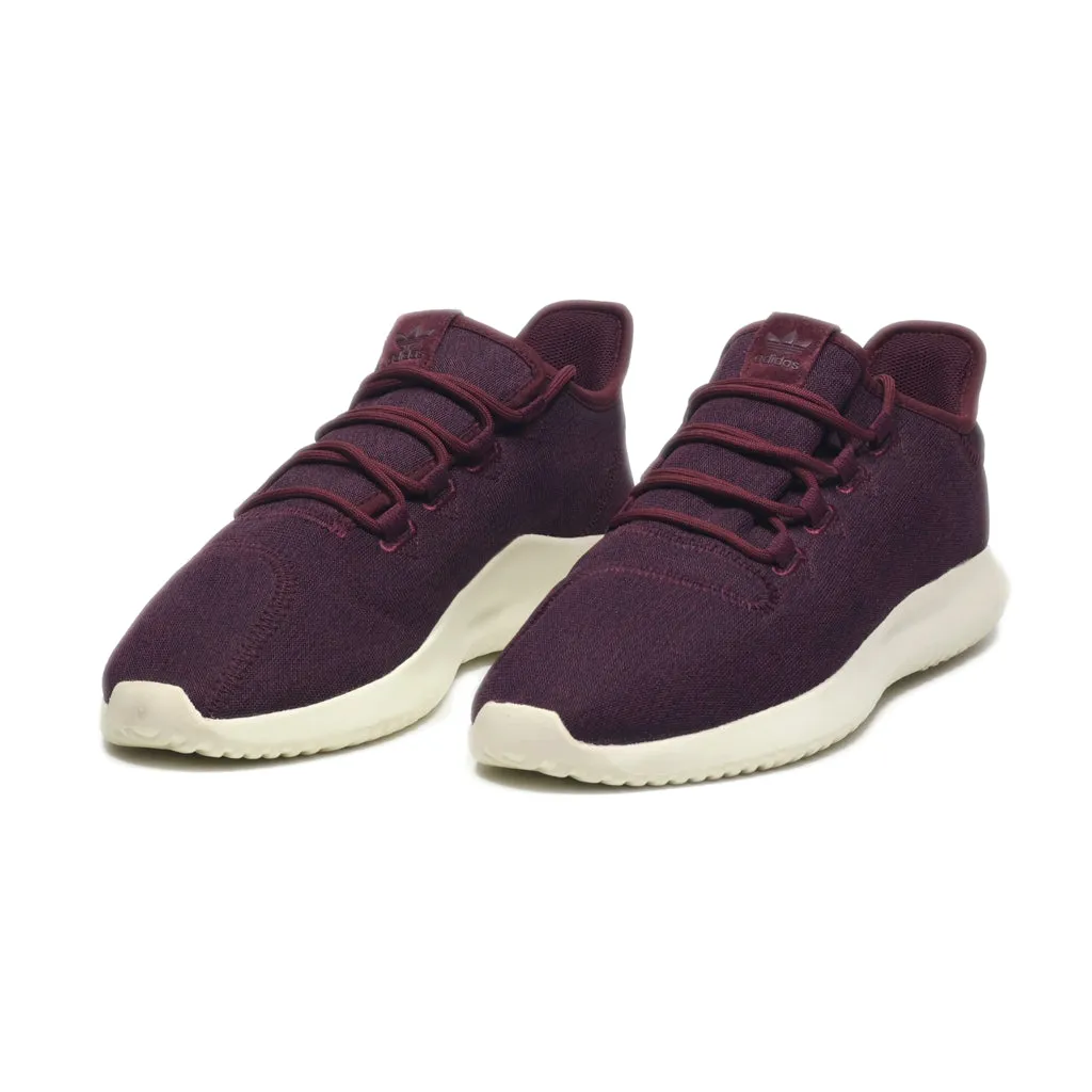 Adidas Tubular Shadow Sport Shoes Fabric Maroon Colour For Men