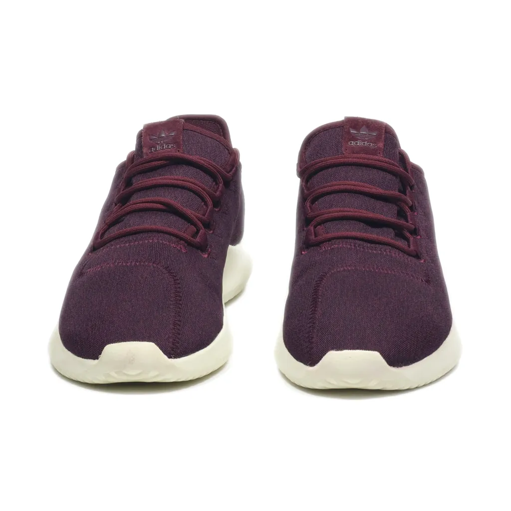 Adidas Tubular Shadow Sport Shoes Fabric Maroon Colour For Men