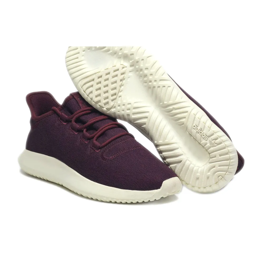 Adidas Tubular Shadow Sport Shoes Fabric Maroon Colour For Men