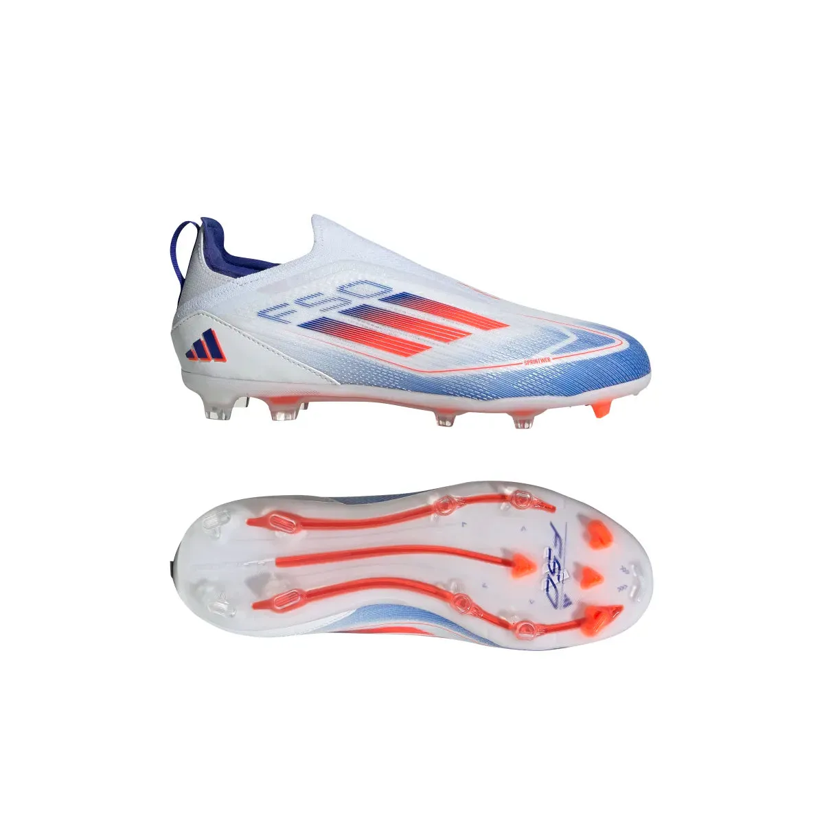 adidas Youth F50 Pro Laceless Firm Ground Soccer Shoes