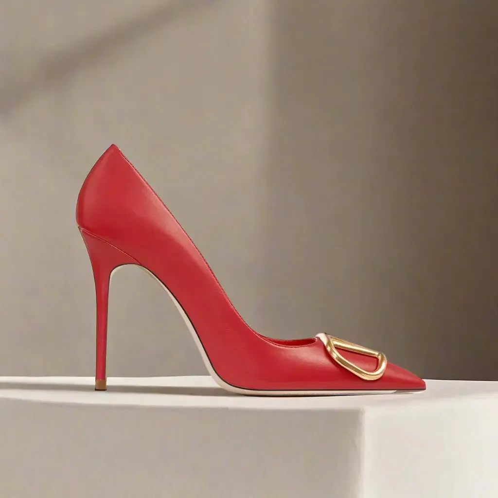 Adora Love Matt Red Heels