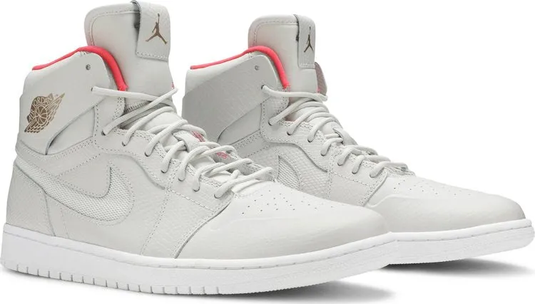 Air Jordan 1 High Nouveau Medium Beige sneakers, gray