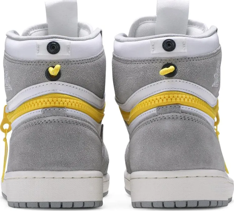 Air Jordan 1 High Switch Light Smoke Grey, Green