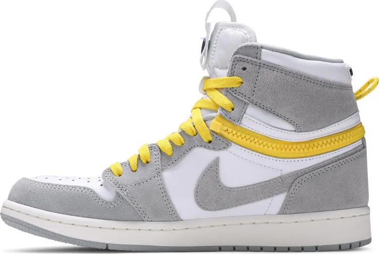 Air Jordan 1 High Switch Light Smoke Grey, Green