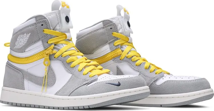 Air Jordan 1 High Switch Light Smoke Grey, Green