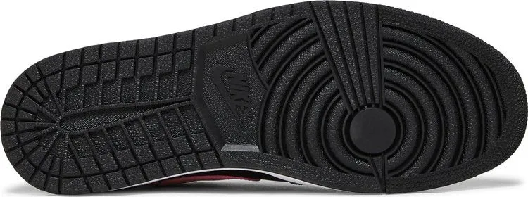 Air Jordan 1 Low Gray Fog Bleached Coral Sneakers, black