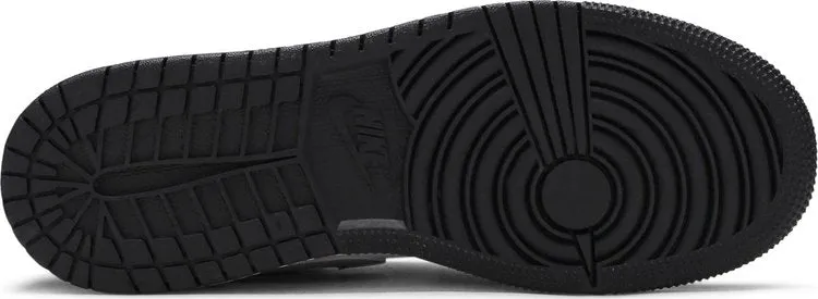 Air Jordan 1 Low GS Black Medium Grey, black
