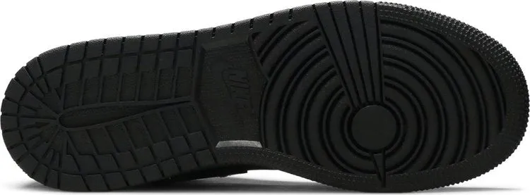 Air Jordan 1 Low GS Triple Black sneakers, black