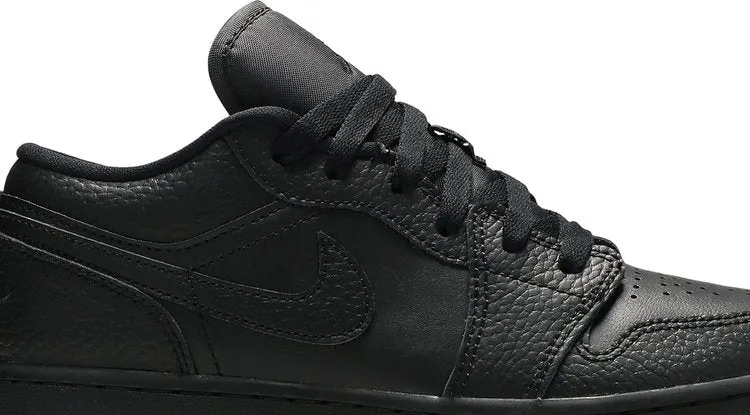 Air Jordan 1 Low GS Triple Black sneakers, black
