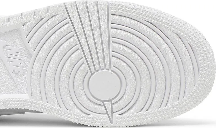 Air Jordan 1 Low GS Triple White sneakers, white