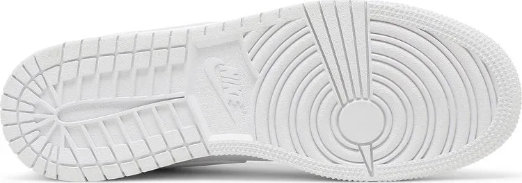 Air Jordan 1 Low GS Triple White sneakers, white