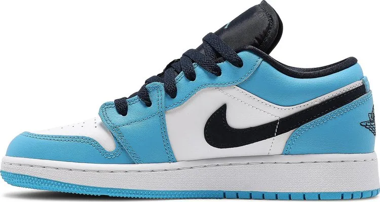 Air Jordan 1 Low GS UNC sneakers, white