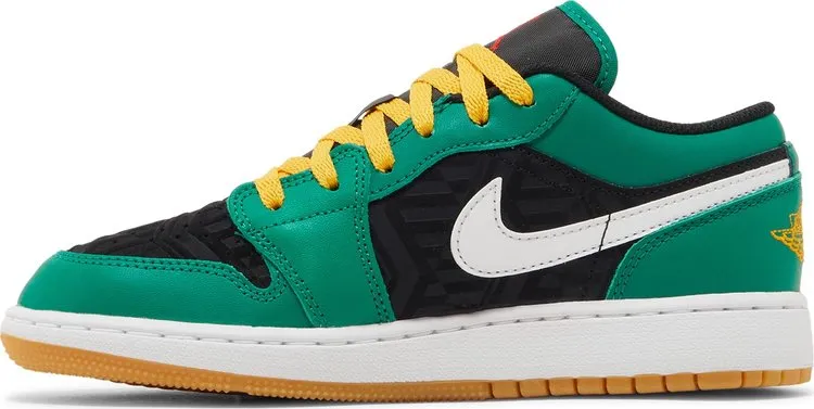 Air Jordan 1 Low SE GS Christmas sneakers, green