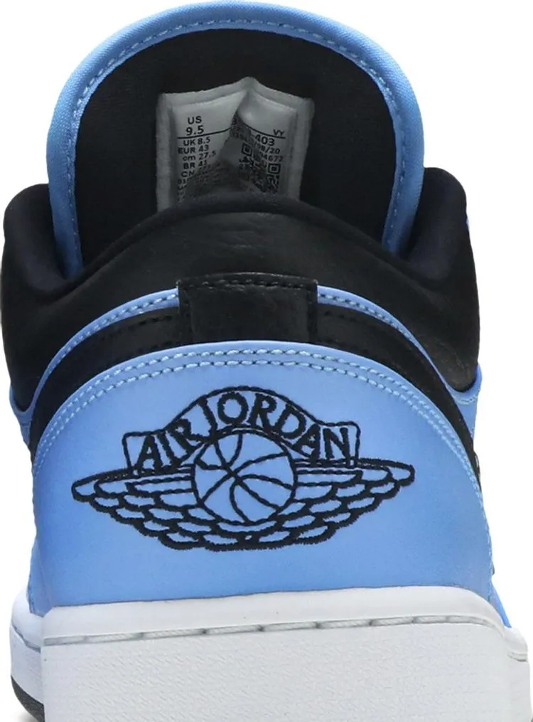 Air Jordan 1 Low University Blue Black sneakers