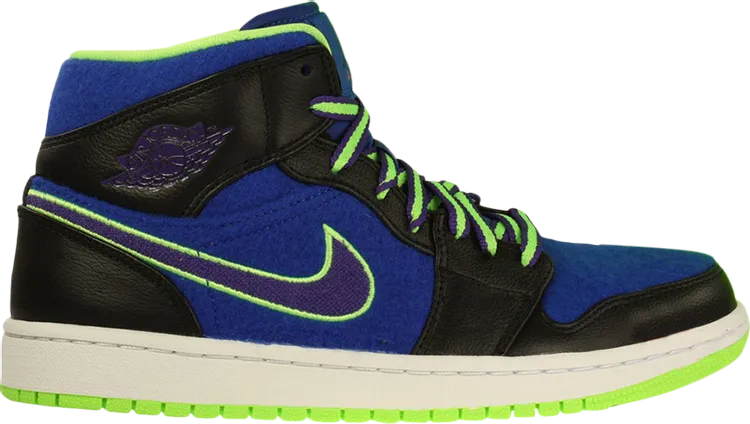 Air Jordan 1 Mid Bel Air sneakers, black