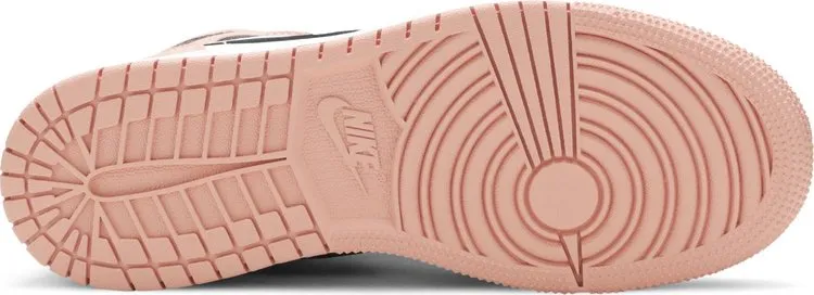 Air Jordan 1 Mid GS Pink Quartz sneakers, pink