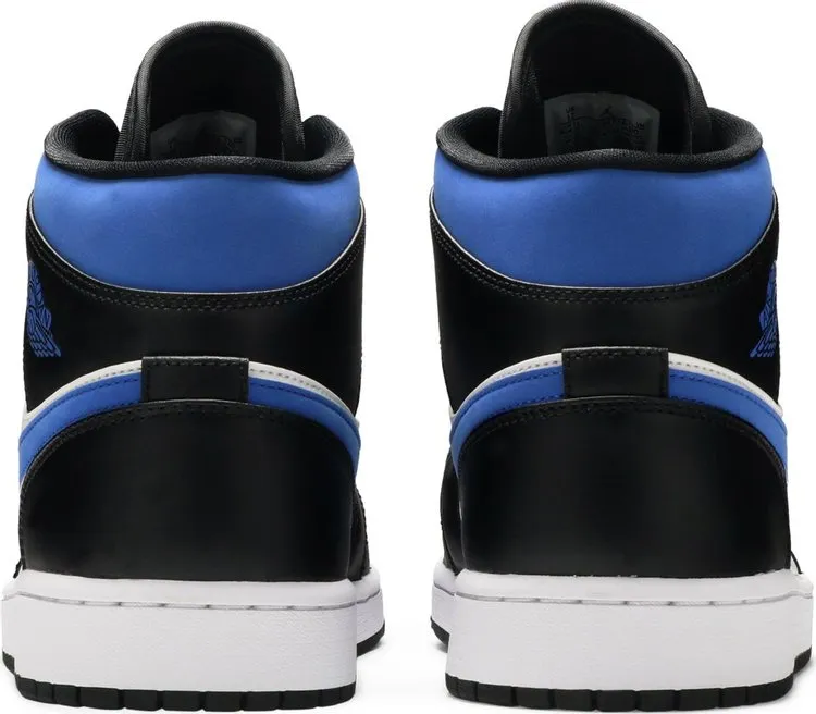 Air Jordan 1 Mid Racer Blue, white