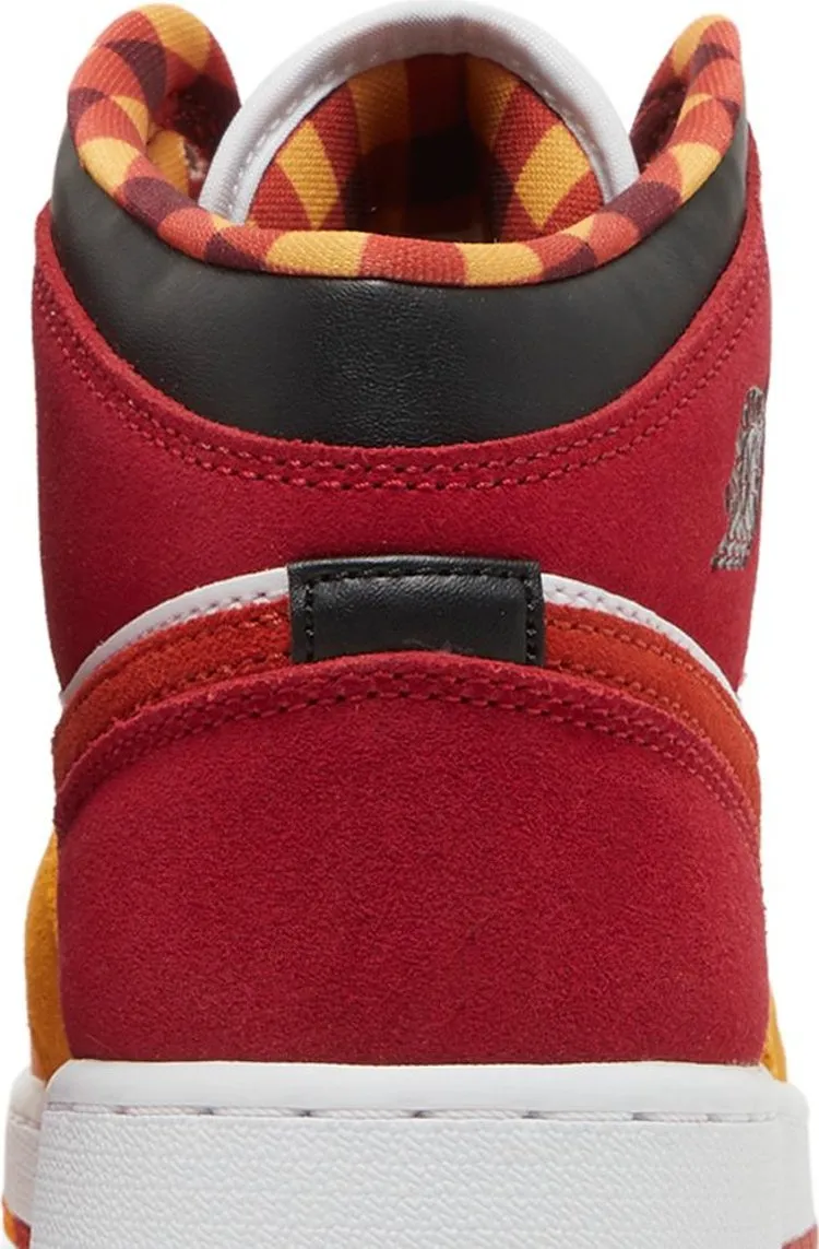 Air Jordan 1 Mid SE GS Picnic sneakers, white