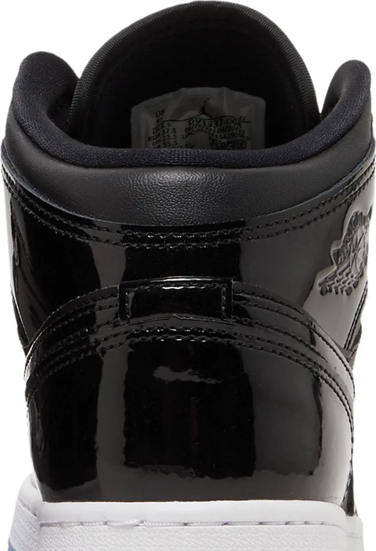 Air Jordan 1 Mid SE GS Space Jam sneakers, black