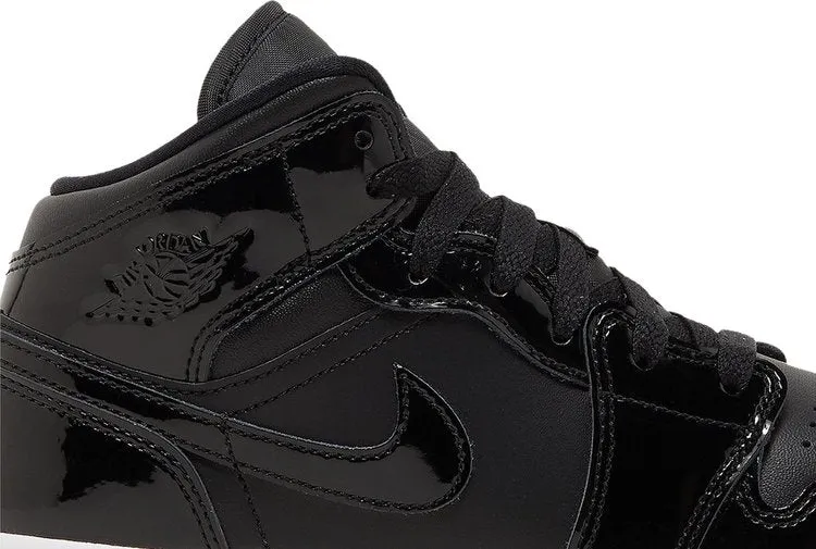 Air Jordan 1 Mid SE GS Space Jam sneakers, black