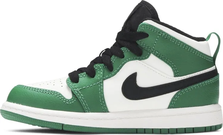 Air Jordan 1 Mid SE PS Pine Green
