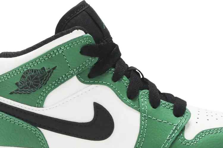 Air Jordan 1 Mid SE PS Pine Green