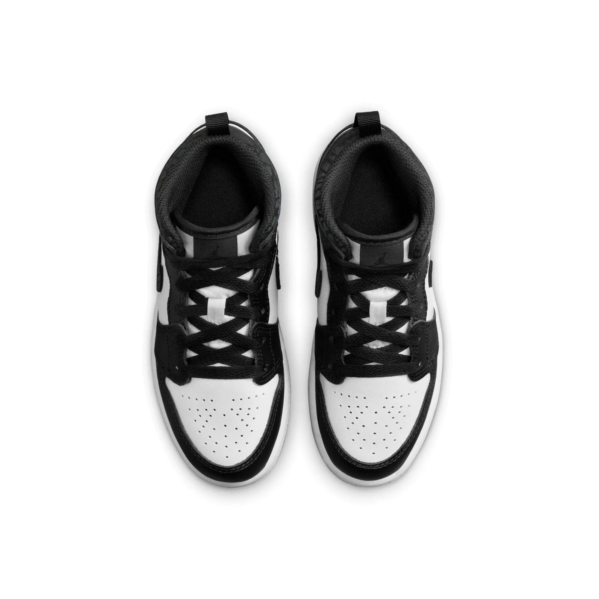 Air Jordan 1 Mid SE "Panda Elephant" - Toddler's