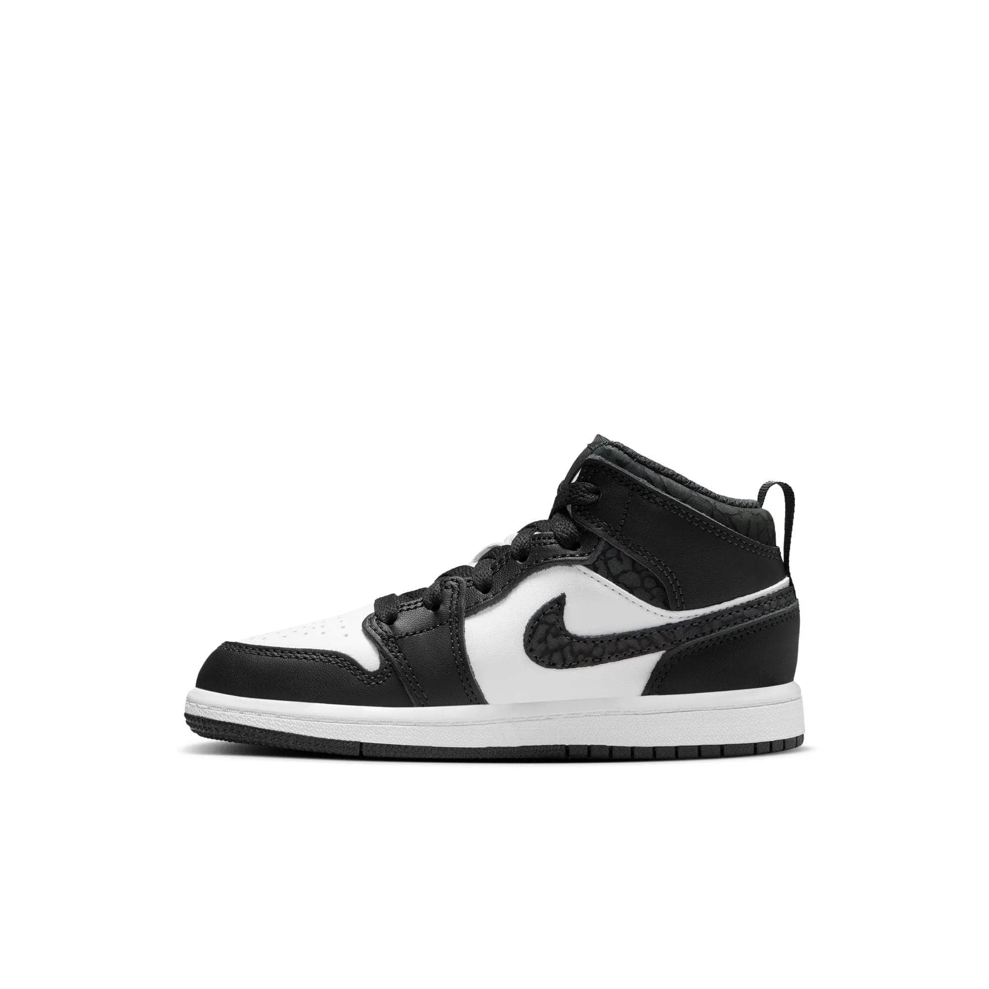 Air Jordan 1 Mid SE "Panda Elephant" - Toddler's