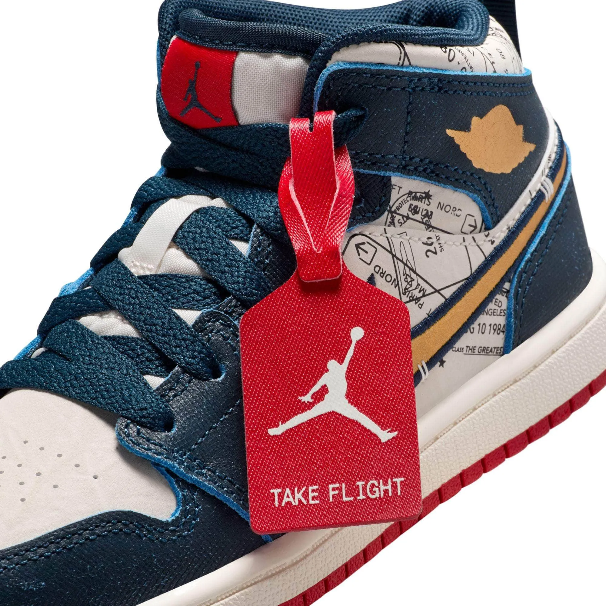 Air Jordan 1 Mid SE "Take Flight" - Kid's PS