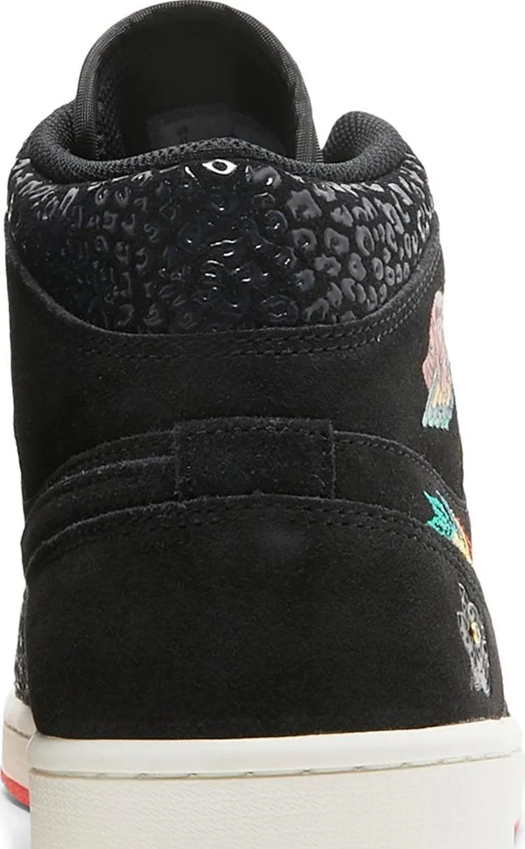 Air Jordan 1 Mid SE SiEMPRE Familia sneakers, black