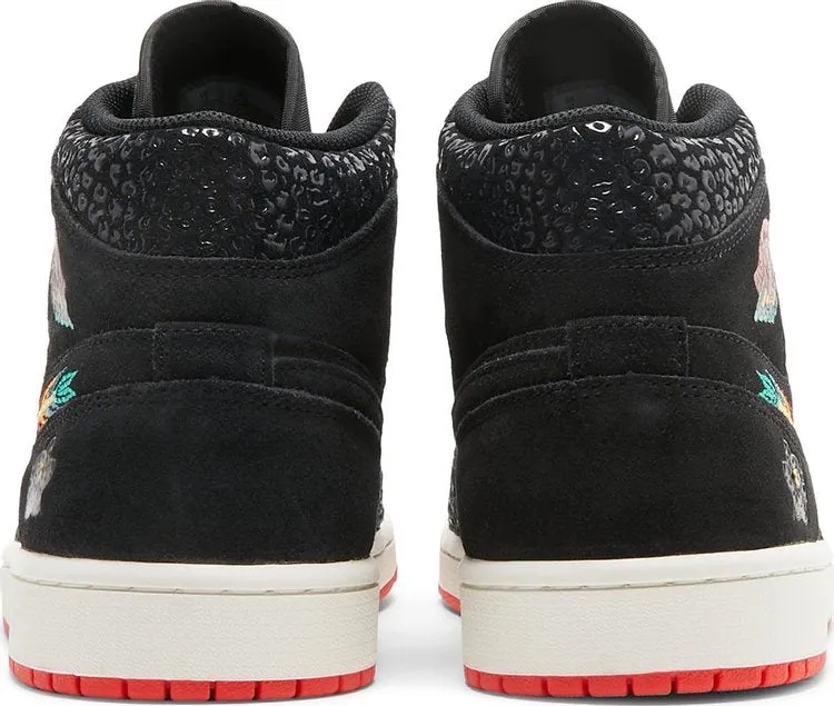 Air Jordan 1 Mid SE SiEMPRE Familia sneakers, black