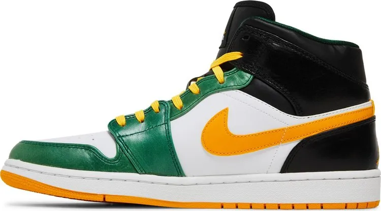 Air Jordan 1 Mid Sonics, green