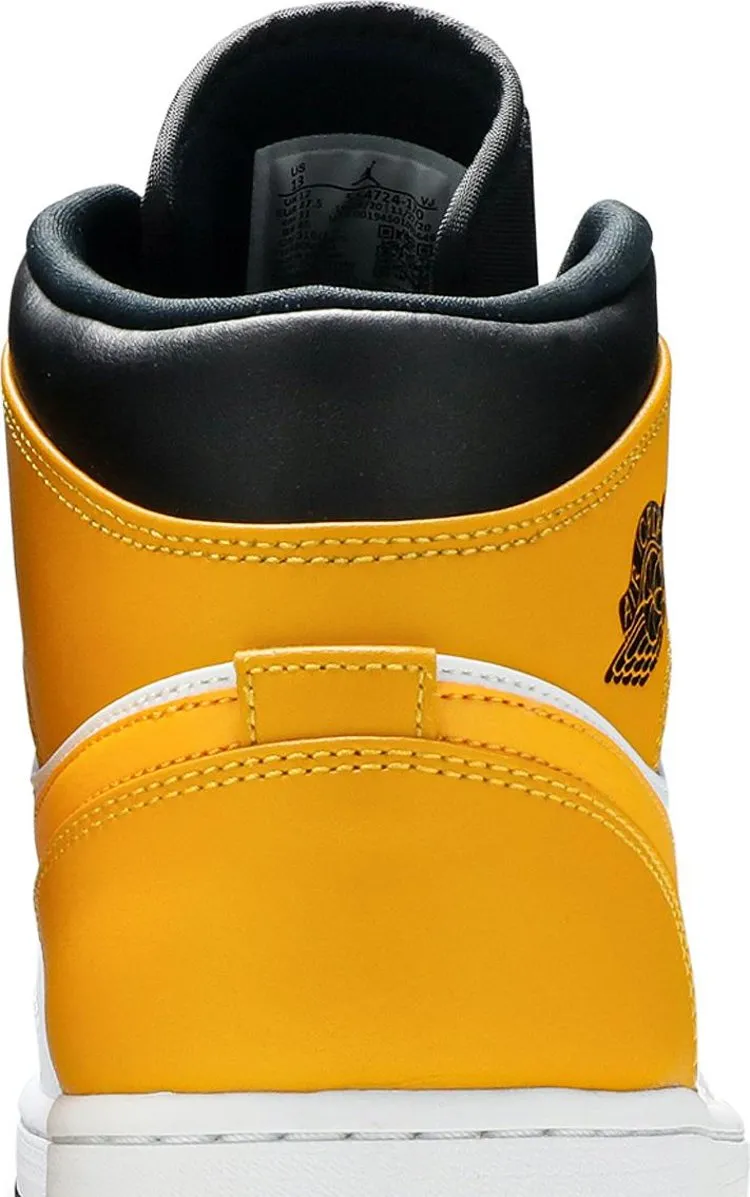 Air Jordan 1 Mid University Gold sneakers, gold