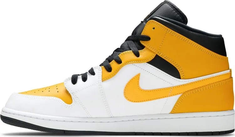 Air Jordan 1 Mid University Gold sneakers, gold