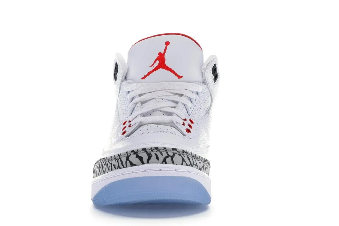 Air Jordan Retro 3 "Free Throw Line White Cement"