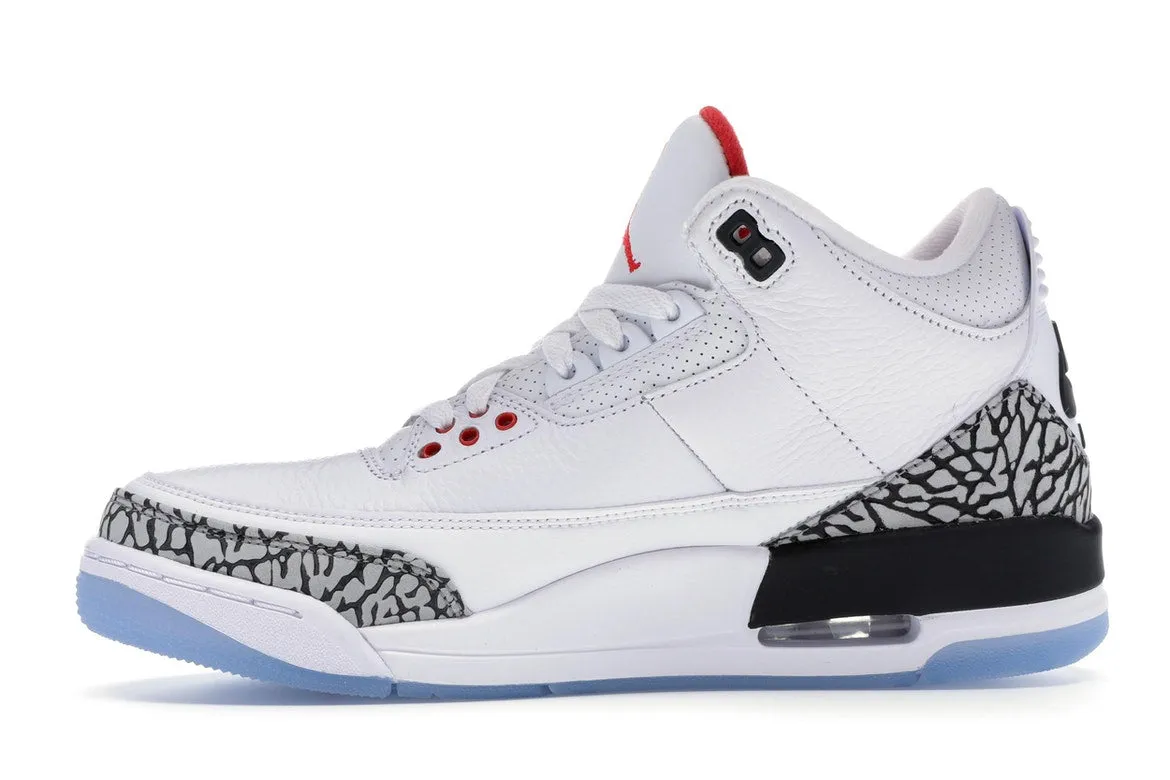 Air Jordan Retro 3 "Free Throw Line White Cement"