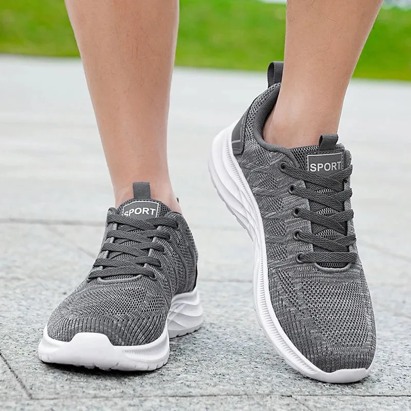 Amozae-BKQU Men's Shoes Sneaker Men's 2024 New Summer Tenis Breathable Men's Fashion Shoes Running Skateboard
