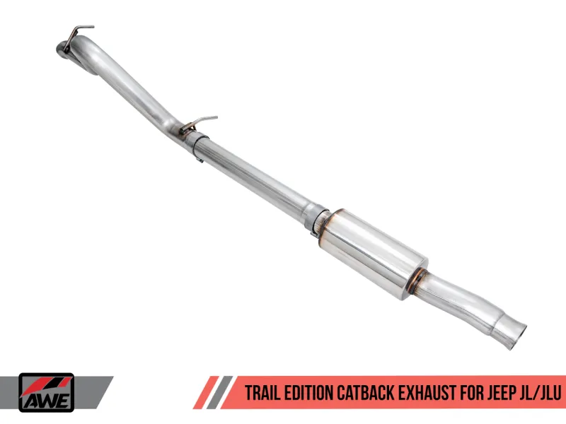 AWE Tuning 2018  Jeep Wrangler JL/JLU 2.0T Trail Edition Cat-Back Exhaust