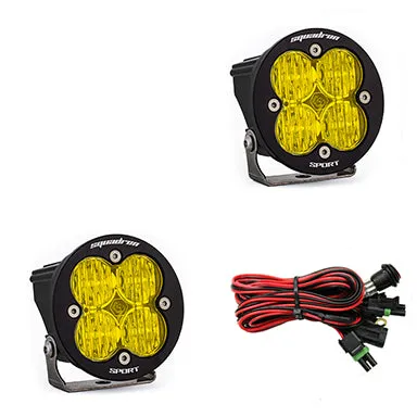 Baja Designs Squadron-R Sport LED Light - Black