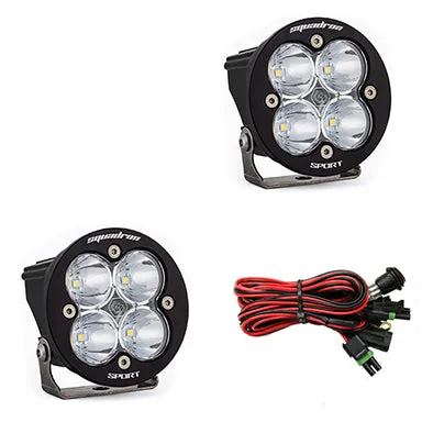 Baja Designs Squadron-R Sport LED Light - Black