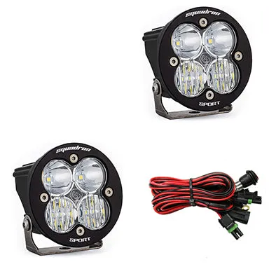 Baja Designs Squadron-R Sport LED Light - Black