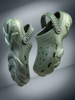 Bersache Extra Soft Classic Casual with  Regular wear with Ultra Soft & Flexibility Technology Flip Flop for Men's & Boy's (6088-Green)