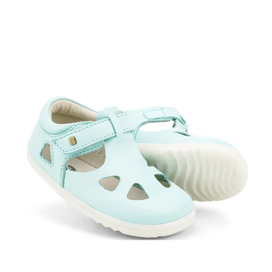 Bobux Step Up Zap II Closed Toe Sandal Mist Blue Quick Dry CLEARANCE Not Returnable