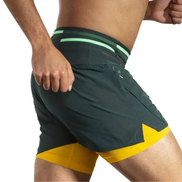 BROOKS - Men's High Point 5" 2-in-1 Shorts