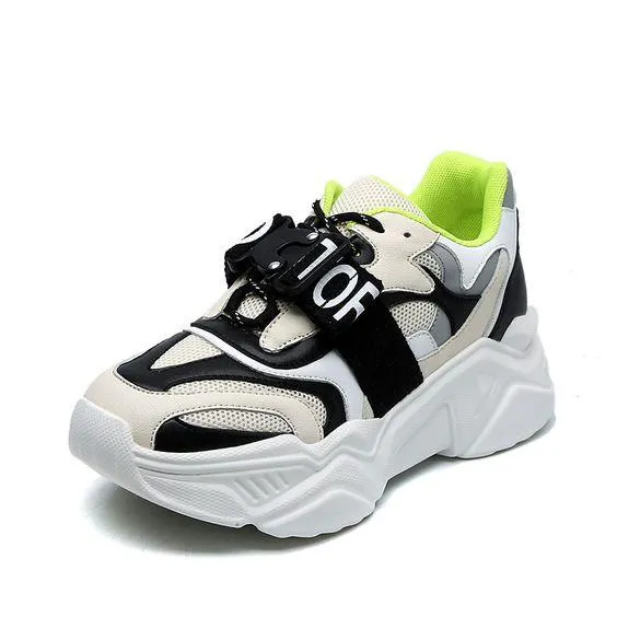 Color Block Dad Sneaker Shoes