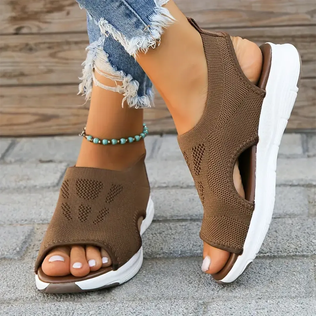 Comfyfleek Arch Support Backstrap Wide Width Sport Sandals