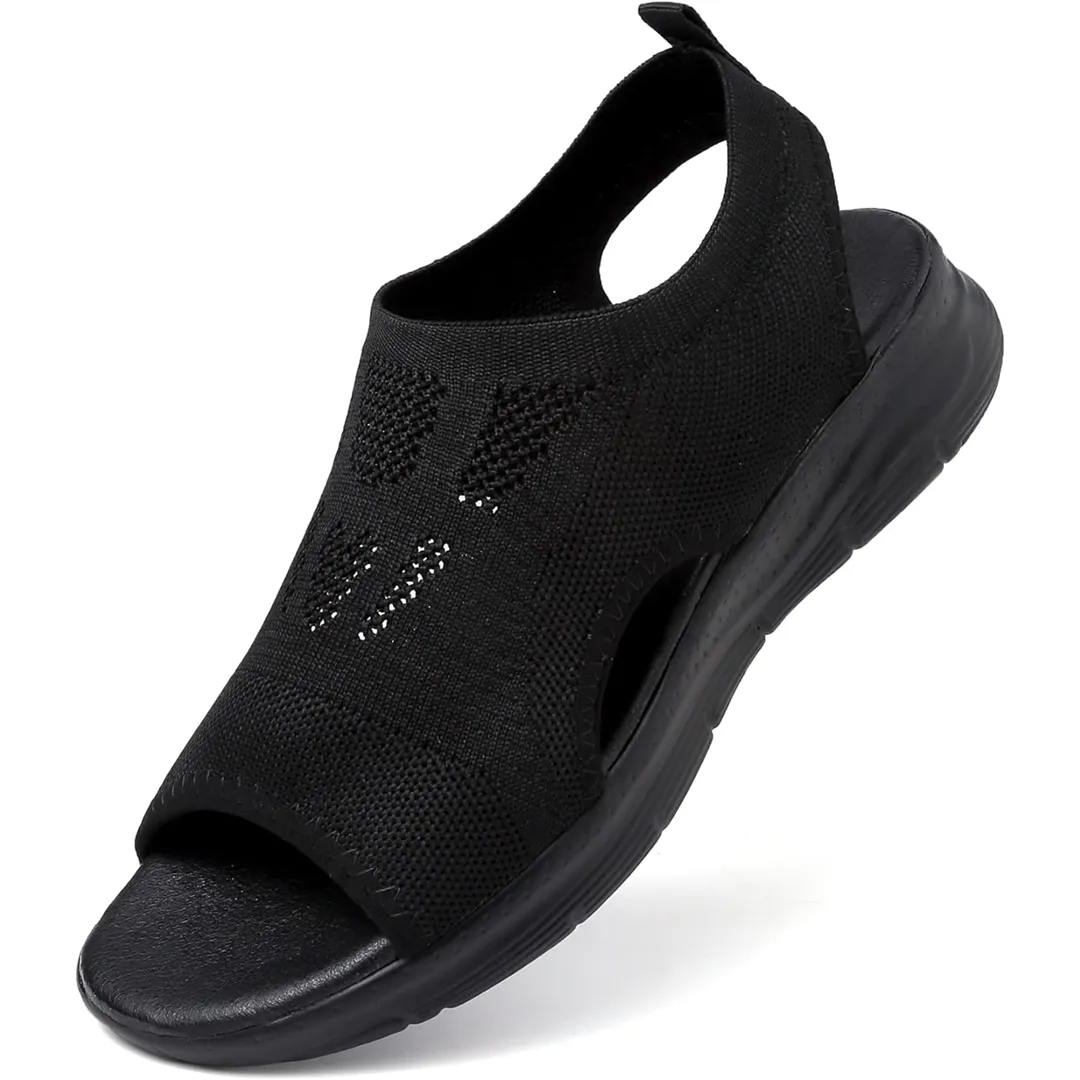 Comfyfleek Arch Support Backstrap Wide Width Sport Sandals