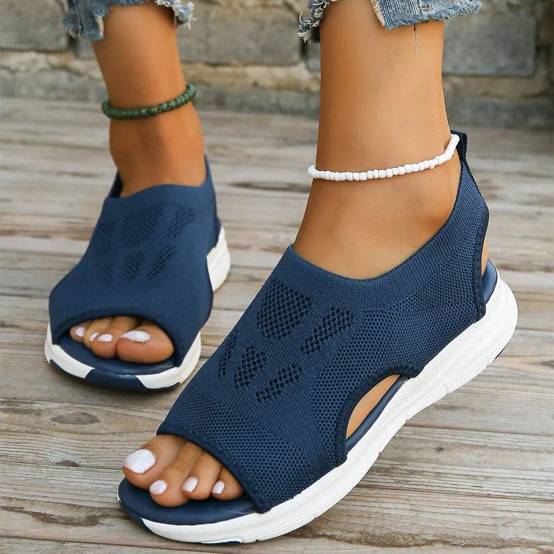 Comfyfleek Arch Support Backstrap Wide Width Sport Sandals