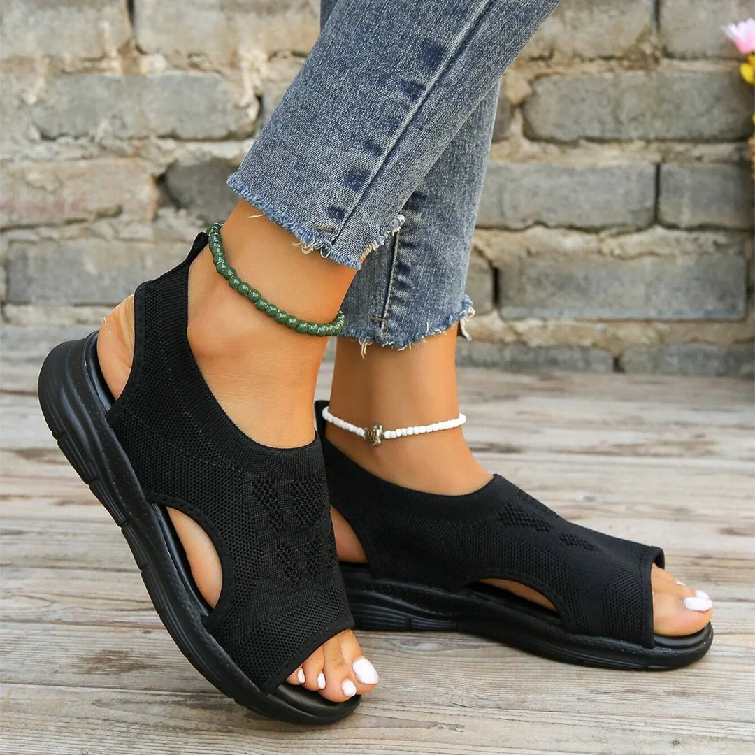 Comfyfleek Arch Support Backstrap Wide Width Sport Sandals